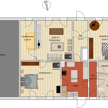 Holiday home Schmidts Naturhof *